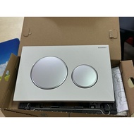 Geberit Sigma 20 dual flush actuator, Matt Chrome