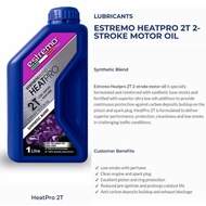 2T ESTREMO RACING OIL 2T SYNTHETIC HEATPRO YAMAHA SPORT 100 RXZ135 RXZ Y125ZR