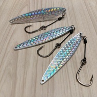 KOSTAL TENGGIRI  KILLER  SPOON JIG  Indonesia 🇲🇨•• 40g •• with assist hook fishscale falsher