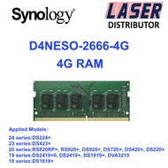 Synology D4NESO-2666-4G compatible with  DS224+, DS423+, RS820+, DS920+, DS720+, DS420+, DS220+,:DS1