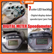 Original Honda CX DX Wave100 Class1 Tokyoda DIGITAL METER Alpha Speedometer 7 Colors Backlight