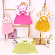 Short sleeve dress for girls, 4 year old baby dress for girls