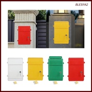 [Blesiya2] Key Drop Box Postbox Office Gate Street Mail Drop Box Wall Mounted Mailbox