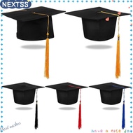 NEXTSS Mortarboard Cap, University Degree Ceremony Graduation Hat, Unisex Graduation Season 2024 Graduation High School Party Supplies