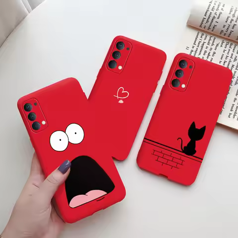 For OPPO Reno 4 pro 5G Case Cute Painted Shockproof Matte Soft TPU Phone Back Cover For OPPO Reno 4 