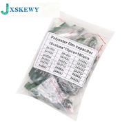 180pcs 18value*10pcs Polyester film capacitor Assorted Kit contains 2A104J 2A332J 2A472J 2A103J 2A33