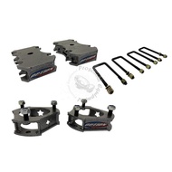 TOYOTA HILUX REVO 15 & VIGO 05-14 OPTION COIL SPACER AND REAR BLOCK KIT W/U BOLT