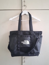 🖤 The North Face Black Polyester Nylon White Logo Explore Utility Tote Crossbody Shoulder Men's Men 