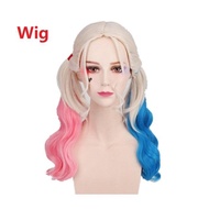 Halloween Carnival Harley Cosplay Costumes Харли Куинн Kids Girls Quinn Belt Jacket Pants Sets Party