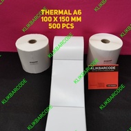 - 500Pcs Barcode Labels 100 X 150 Mm Thermal Sticker Paper 100X150Mm