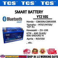 YTZ10S YTZ10S BTZ10S TCS SMART BATTERY BLUETOOTH SYSTEM CBR500 CB650 ZX-10R MT07 MT09 YZF R1 YUASA K