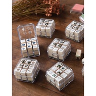 Japan Beverly Mini Handbook Stamp Itinerary Icon Animal Stationery Black Tea Schedule Plan