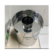 Dandang Bakso Stainless Stell 30 CM / Tong Bakso malang / Panci Bakso Stainless TEBAL