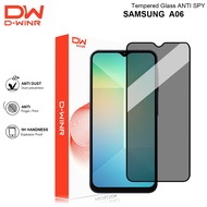 LAYAR DWINR Tempered Glass Anti SPY Privacy for Samsung A16 A06 A36 A56 A35 A55 A15 A25 A54 A34 Anti