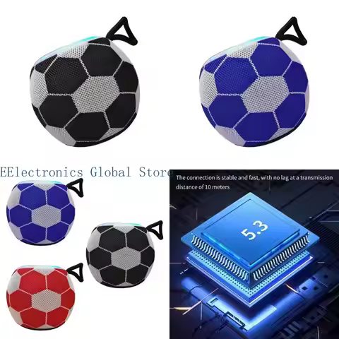 462B Glow in Dark Bluetooth-compatible Speaker With 8 Hours Playing time For Travel