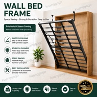 Invisible bed, folding bed, side bed, hidden bed, flip bed under bed, integrated Murphy wall bed