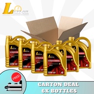 Lazz OiL Mineral Engine Oil 20w50 Car Engine Oil 4Litre x 6