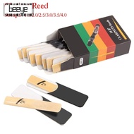 BEEYE Saxophone Whistle, Reed 10Pcs Clarinet Reed,  Bb Alto Strength Wind Instrument Accessories Cla