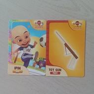 Kad Upin Ipin 'IPIN RARE' toy gun unique