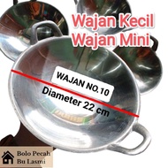 BL - MINI Wok No. 10 Diameter 22cm Cast Aluminum Mini Wok/ Polishing Wok/ Small Wok/ Serabi Wok/ Cuc