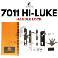 [READY STOCK!!!] HiLuke 7011 Handle Lock Set – Heavy Duty Main Door Lock with 5 Keys & Stylish Lever