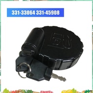 1 PCS 331/45908 331/33064  Cap  Tank Side Lock Cover Black ABS for  Excavator 3CX 3CXE 4CX 4CS