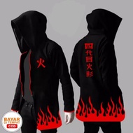 HITAM - Japanese Anime Men's Hoodie Sweater/Japanese Distro Men's Jacket/Anime Boy Hoodie/Boy Anime 