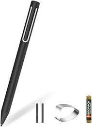 Stylus Pen for Microsoft Surface, Palm Rejection, Compatible with Surface Pro X/8/7/6/5/4/3, Surface Book 3/2/1, Surface Go3/2/1, Surface Laptop with1024 high Pressure Sensitivity (Black)