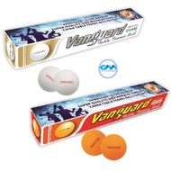 Vanguard Table Tennis Ball | KSN Ping Pong Ball | Bola Ping Pong (Orange & White) (6pcs/Box)