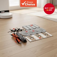 Xiaomi Vacuum X20 Max X20 Pro Accessories: Main Brush, Side Brush, HEPA Filter, Mop Pads, Dust Bags 
