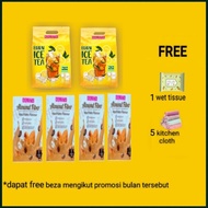 Kalista burn ice tea almond fiber skinni apple green dhara detox meal replacement kurus slimming sek