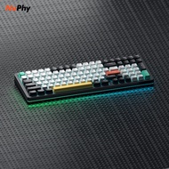 Nuphy Halo96 Wireless Mechanical Keyboard With Support For Bluetooth 5.0,2.4G and USB 3 Mode Hot-swappable 60% RGB Backlit Mechanical Gaming Keyboard