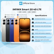 Infinix Smart 20 4G LTE/X6840B (4GB+64GB/128GB) Infinix Malaysia Set