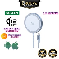 【Magflow】UGREEN Qi2.2 25W Magsafe Wireless Charger Qi2 Magnetic Fast Charging Pad iPhone 17 16 Pro M