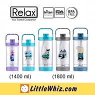 Relax: Tritan Water Bottle 1400ml/1800ml (D7214/D7218) Tritan Straw Bottle