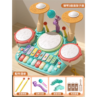 兒童爵士鼓玩具架子鼓跨境1—3寶寶玩具打擊樂器