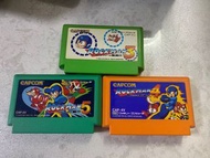 出售中古二手F C 任天堂紅白機 日版 洛克人 3.4.5集