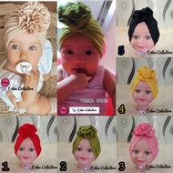 MAWAR AM AM AM AM | Baby Turban | Rose Bun Children's Turban for ages 0-3 years