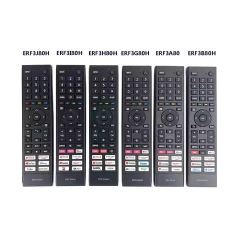Remote Control for Hisense 4K Ultra HD TV ERF3I80H ERF3G80H ERF3J80H ERF3A80 ERF3H80H ERF3B80H IR No