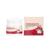 Pomegranate Nose Mask for Blackhead Care – With Witch Hazel & Collagen, Gently Adheres to Help Clean