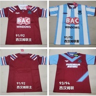 91-92 West Ham United Home Retro Soccer Jersey