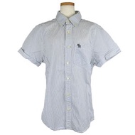 Abercrombie & Fitch 短袖棉質襯衫（二手）