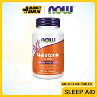 Now Foods, Melatonin, Sleep Aid, Sleep Well, Sleep Supplement, Sleep Pill, Gelatin, Rice Flour, 3 mg