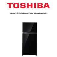 Toshiba 510L Top Mounted Fridge GR-AG55SDZ(XK)