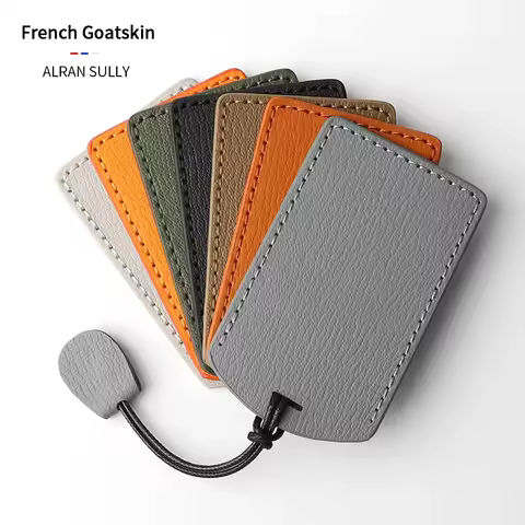 Goatskin Car Card Key Protective Cover NFC Induction Card Key Case All Car Card Key Universal Protec