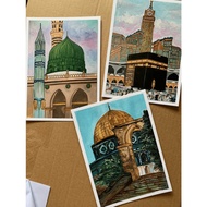 AL HARAMAIN PRINTS - Mekkah, Madinah, Dome of the Rock
