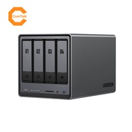 UGreen NASync DXP4800 (NAS) | N1004C/8GB DDR5/2*2.5GbE/4K HDMI/4-BAY | Black