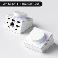 ☀AVAILL☀ Hagibis Knob USB C Hub With Shortcut Buttons Type-C Docking Station Volume Adjustment Desk