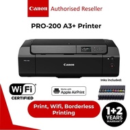 FREE SHIPPING Canon Pixma PRO-200 A3+ Professional Photo Printer ( Print Only )