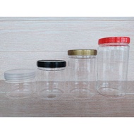 Balang Kosong /Balang Kuih Plastik Pet container/Balang Biskut/YFP301,302,303,305,307,200ml/350ml/50